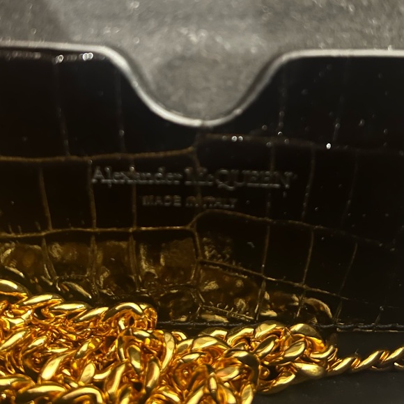 ALEXANDER MCQUEEN BAG INSIDE NAME - Picture 2 of 2